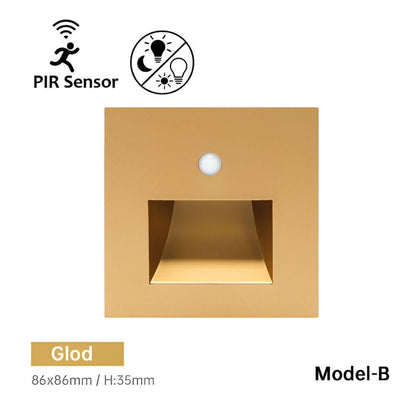 GLOWPATH – LED step light with motion detection for gentle ambient lighting