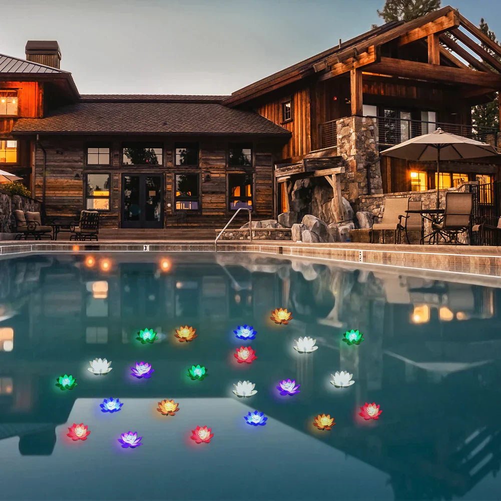 FLOATGLOW – Floating LED Pond Light with Soft Ambient Light & Waterproof Design