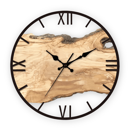 MODUCRYS – Elegant clear acrylic wall clock for modern minimalist home decor