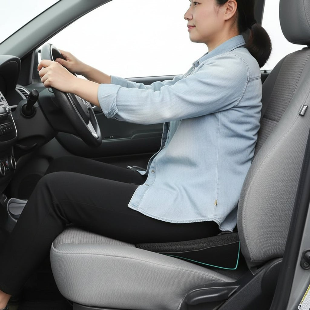 SPINEEASE – Ergonomic Memory Foam Car Pillow