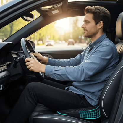 SPINEEASE – Ergonomic Memory Foam Car Pillow