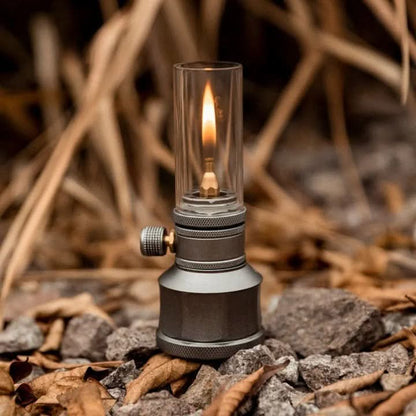 CAMPFLARE – Portable butane lamp for bright & adjustable light