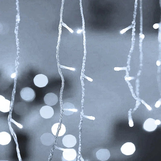 LUSTROLUX – 5 m LED string lights with 8 modes for indoor and outdoor use
