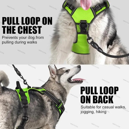 ILLUMI DOGTREK – Rechargeable LED Dog Harness for Increased Safety at Night