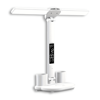 LUXDESK – Versatile Dual-Head LED Desk Lamp with Touch Control and USB Power Supply