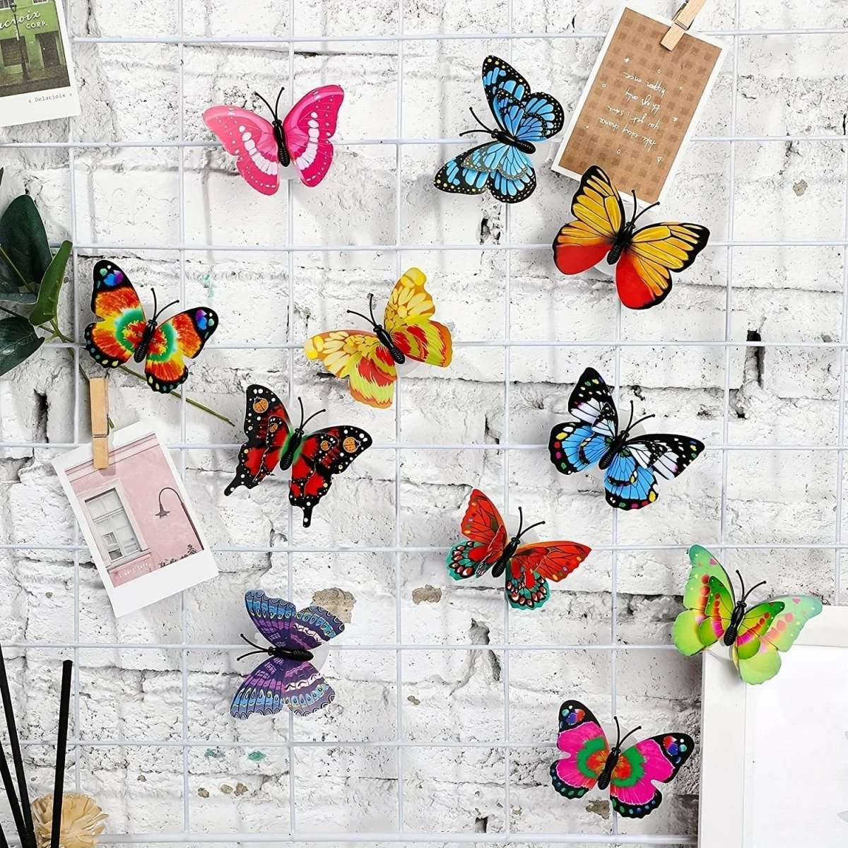 MAGICFLUTTER – 3D LED Butterfly Wall Sticker for Magical Night Lighting