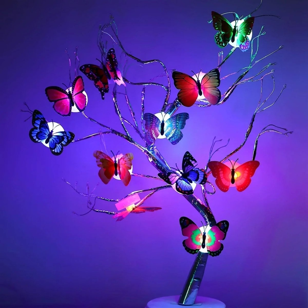 MAGICFLUTTER – 3D LED Butterfly Wall Sticker for Magical Night Lighting