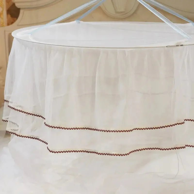 DREAMDOME – Elegant Dome Mosquito Net with Glowing Butterfly Decoration