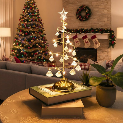 RADIATREE – Elegant LED Christmas Tree with Warm Light for Festive Atmosphere