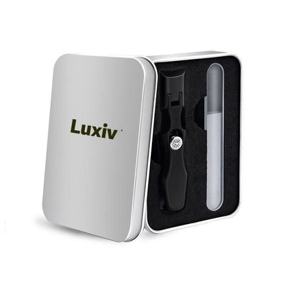 LUXIV - Premium nail clippers for thick nails with ultra-sharp blades