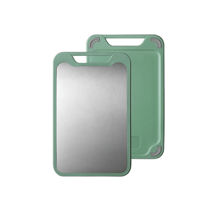 LATTEA PRO – Durable stainless steel cutting board, usable on both sides & non-stick