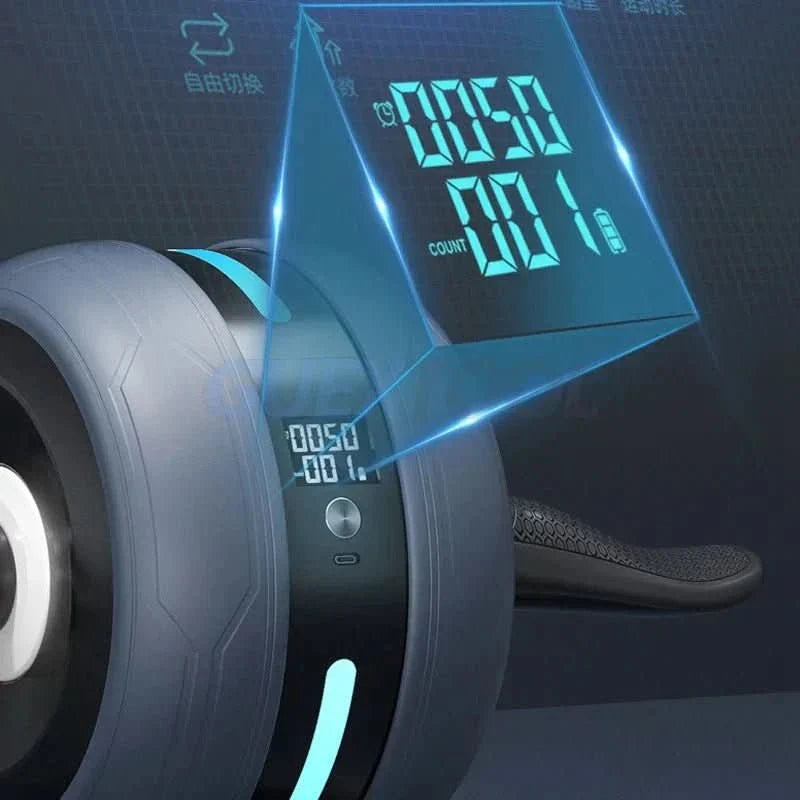 CorePro - Ab wheel with rebound & counting function for effective core training