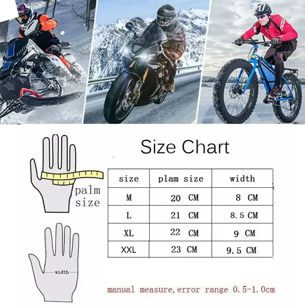 MOTOLEATHER GLOVES - Motorbike gloves made of leather with protective padding & breathable perforation