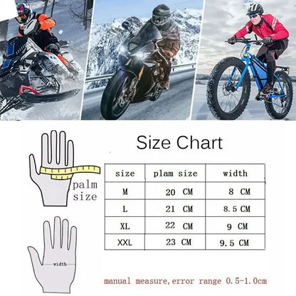 MOTOLEATHER GLOVES - Motorbike gloves made of leather with protective padding & breathable perforation