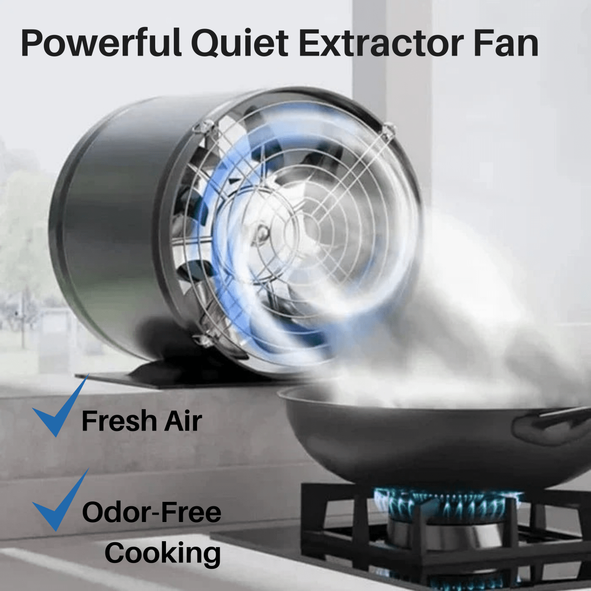 VENTURA – Powerful extractor fan for fresh air