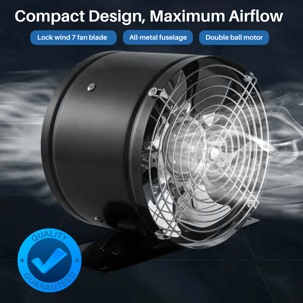 VENTURA – Powerful extractor fan for fresh air