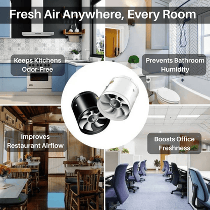 VENTURA – Powerful extractor fan for fresh air