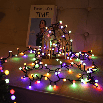 GLOWSTRING – LED Outdoor String Lights with 8 Modes & Waterproof IP68 Design