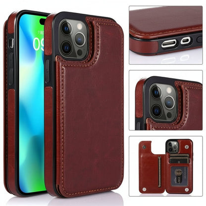 LEDERWALLET - Elegant smartphone case with card slots