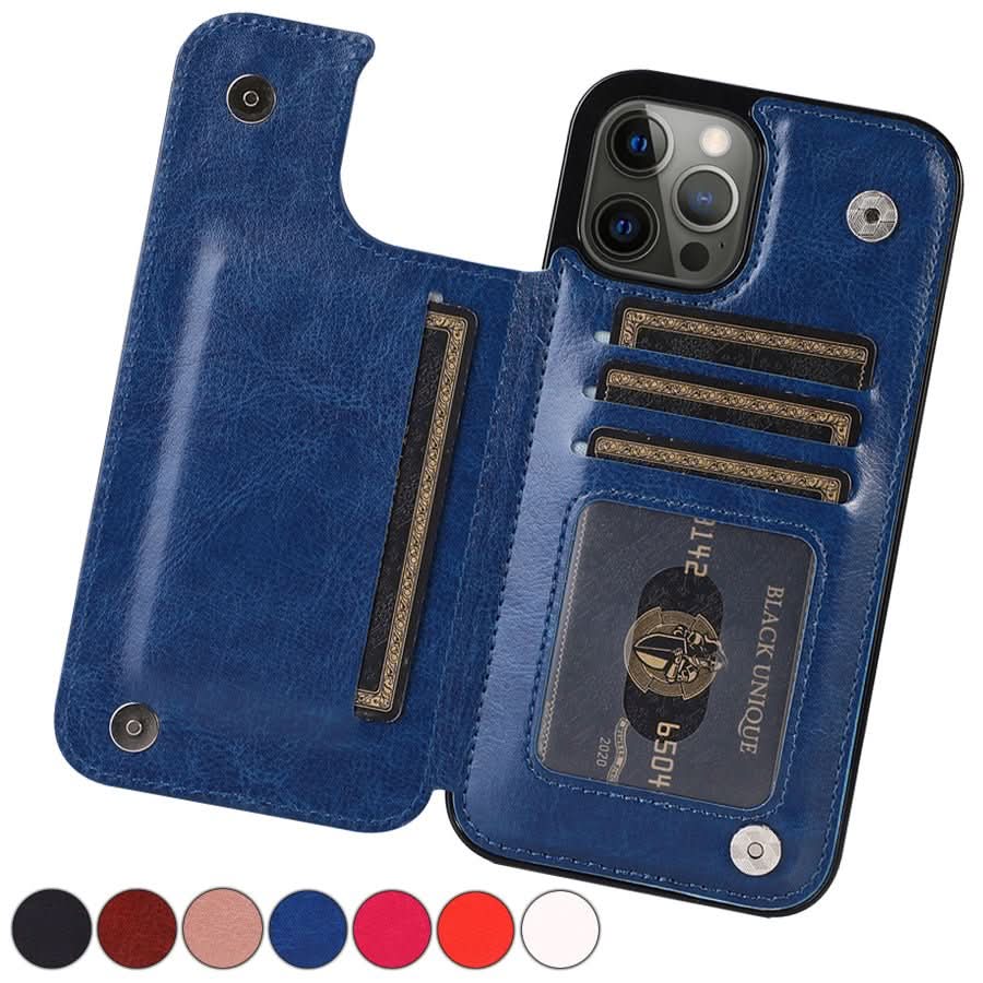 LEDERWALLET - Elegant smartphone case with card slots