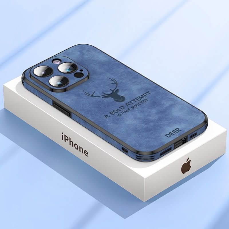 LuxeShield – Leather iPhone Case with Shock Protection & Elegant Design