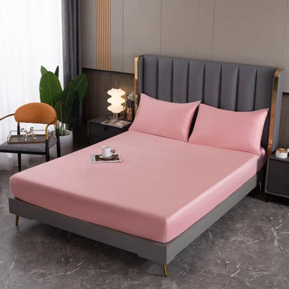 SILKLYRA – Elegant Fitted Sheet Made of Mulberry Silk with Deep Pocket