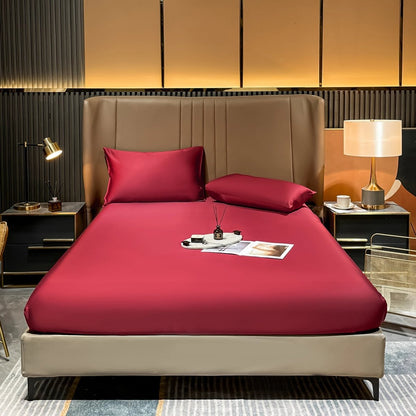 SILKLYRA – Elegant Fitted Sheet Made of Mulberry Silk with Deep Pocket