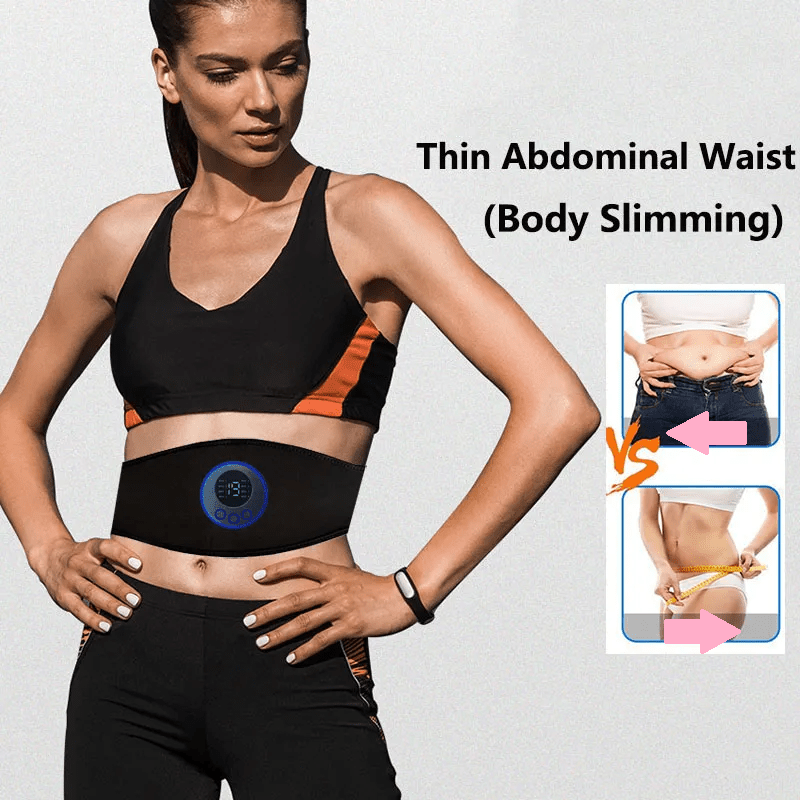 EMS abdominal muscle trainer - effective muscle training without workout stress
