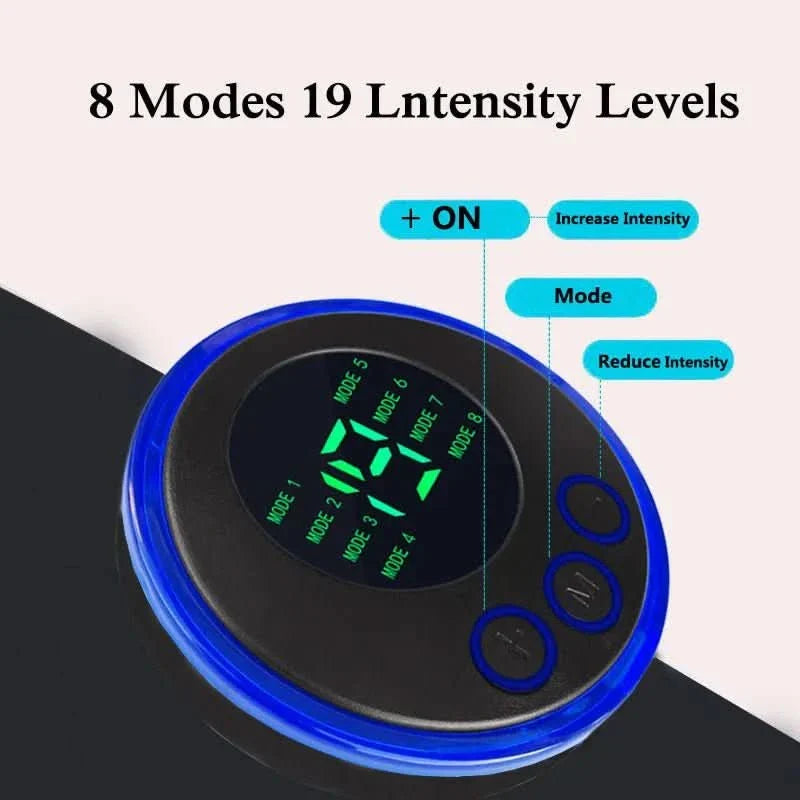 EMS abdominal muscle trainer - effective muscle training without workout stress