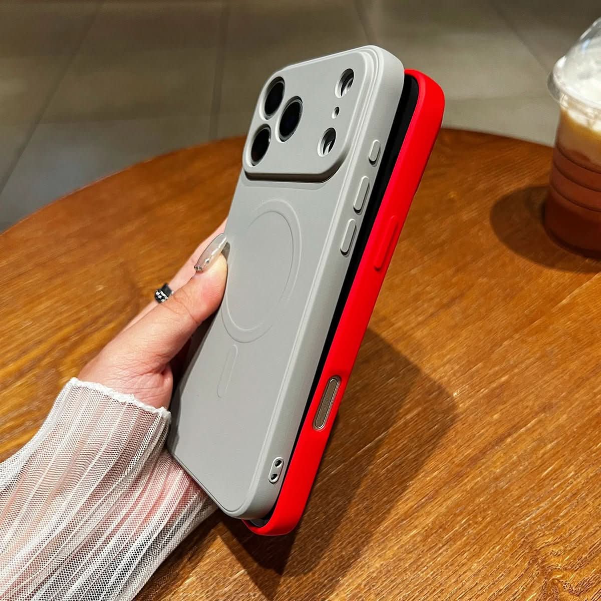 AuraGriff – Magnetic Soft Silicone Case with Secure Grip