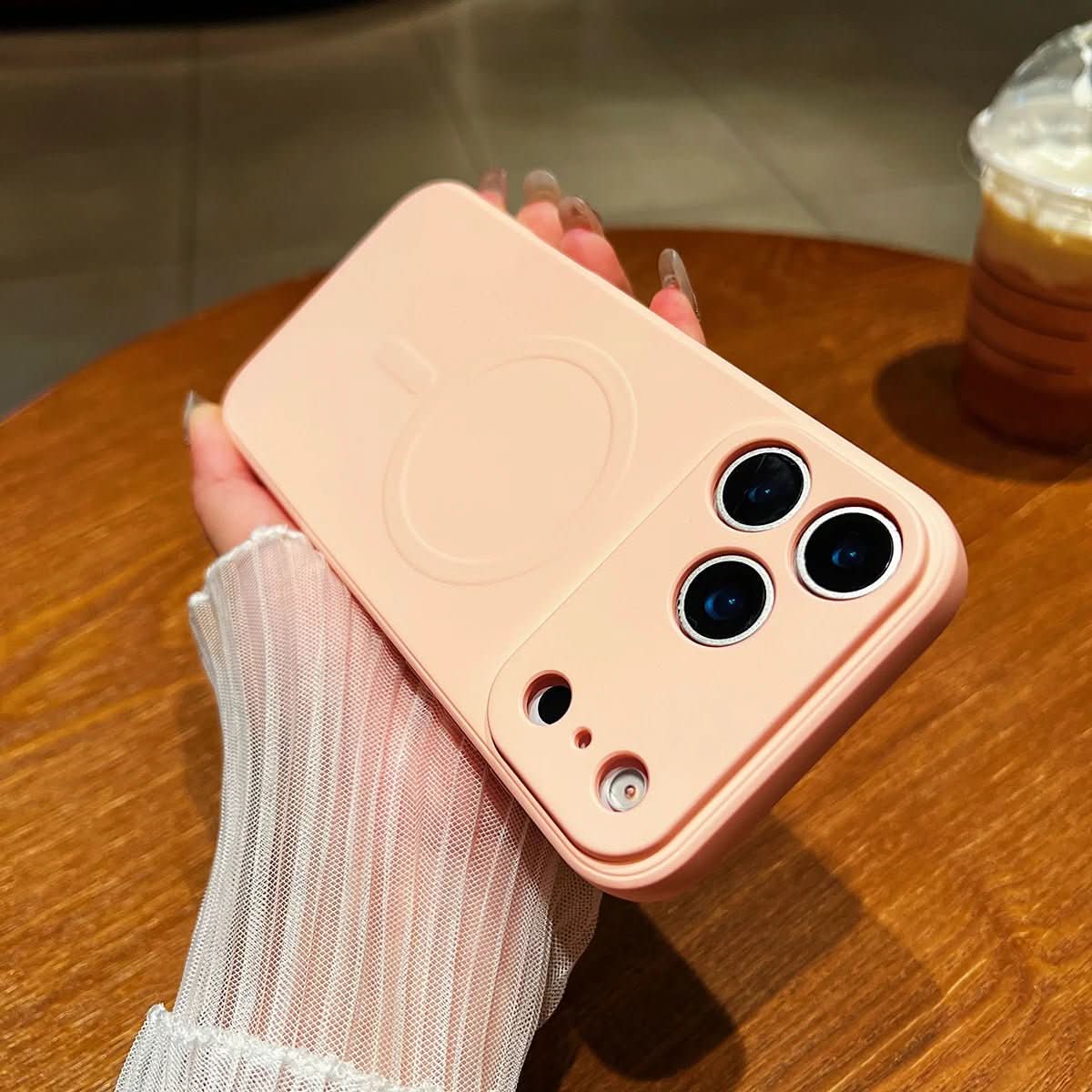 AuraGriff – Magnetic Soft Silicone Case with Secure Grip
