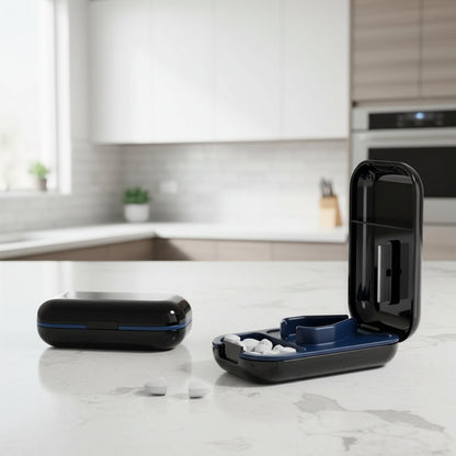 CAREEDGE – Safe Pill Cutter with Invisible Storage Box