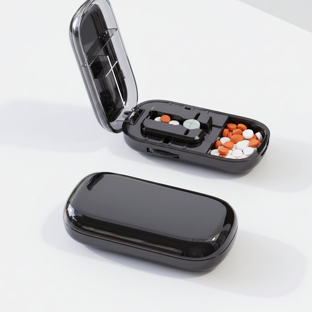 CAREEDGE – Safe Pill Cutter with Invisible Storage Box