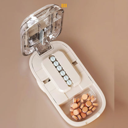 CAREEDGE – Safe Pill Cutter with Invisible Storage Box