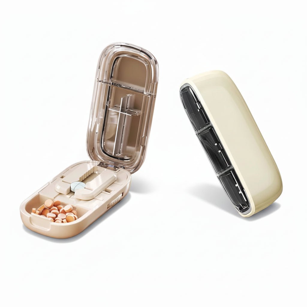 CAREEDGE – Safe Pill Cutter with Invisible Storage Box