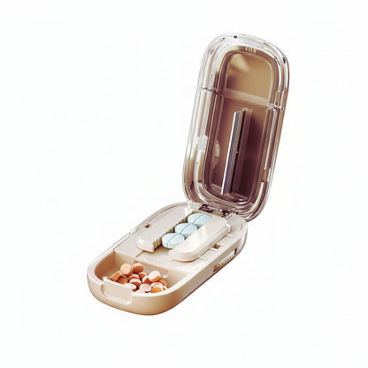 CAREEDGE – Safe Pill Cutter with Invisible Storage Box