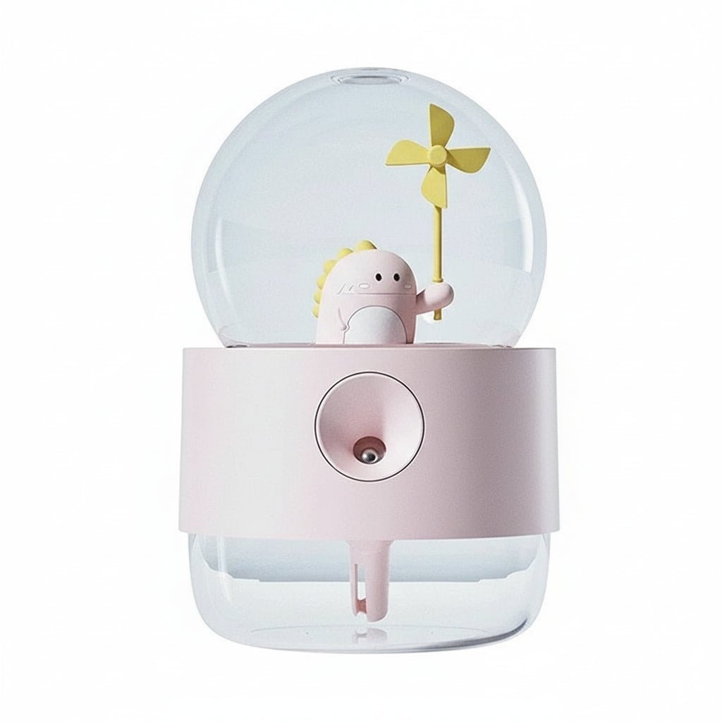 MISTMELO – Cute wireless rechargeable humidifier with music box and night lamp