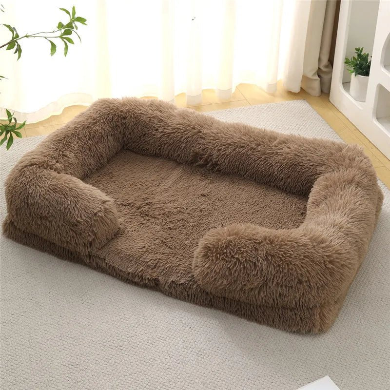 COZYPEDIC – Memory Foam Dog Bed with Plush Side Supports