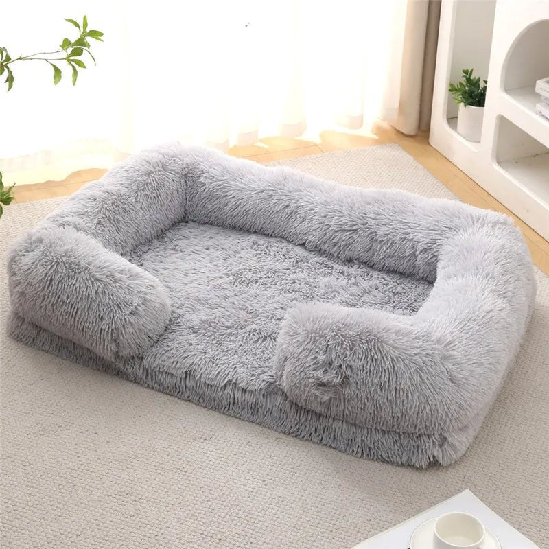 COZYPEDIC – Memory Foam Dog Bed with Plush Side Supports