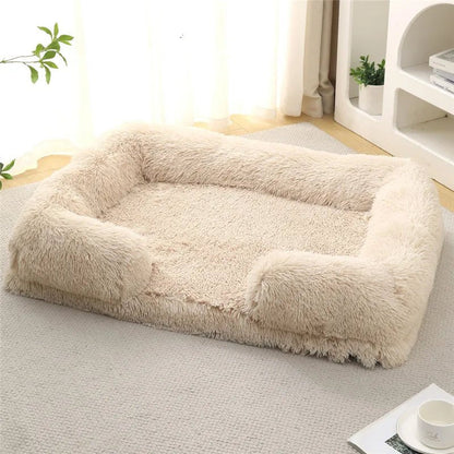 COZYPEDIC – Memory Foam Dog Bed with Plush Side Supports