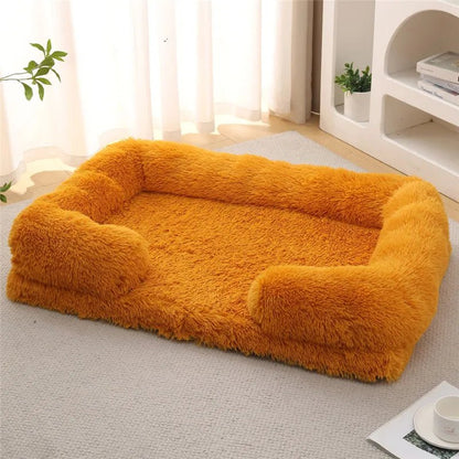 COZYPEDIC – Memory Foam Dog Bed with Plush Side Supports