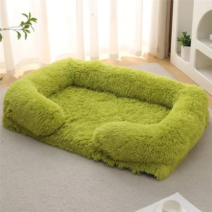 COZYPEDIC – Memory Foam Dog Bed with Plush Side Supports