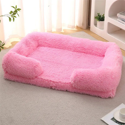 COZYPEDIC – Memory Foam Dog Bed with Plush Side Supports