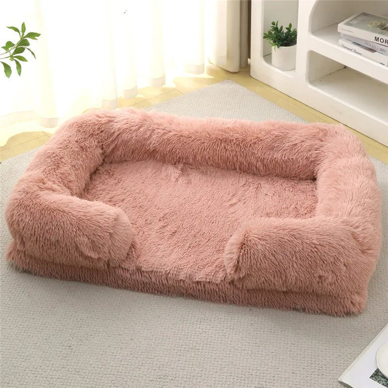 COZYPEDIC – Memory Foam Dog Bed with Plush Side Supports