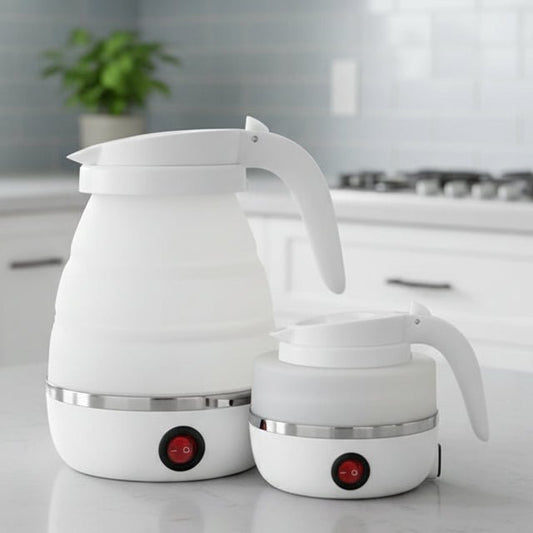 FLEXBOIL – Portable Electric Kettle 0.6 L with Compact Folding Case