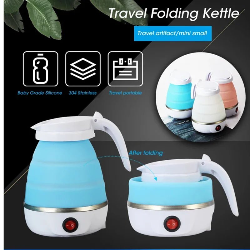 FLEXBOIL – Portable Electric Kettle 0.6 L with Compact Folding Case