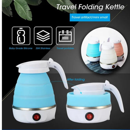 FLEXBOIL – Portable Electric Kettle 0.6 L with Compact Folding Case