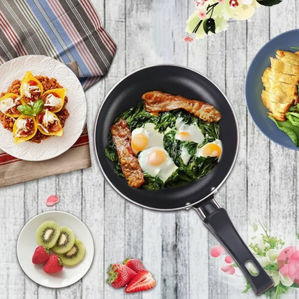 PANLETTE – Non-stick coated mini frying pan set made of stainless steel for healthy cooking