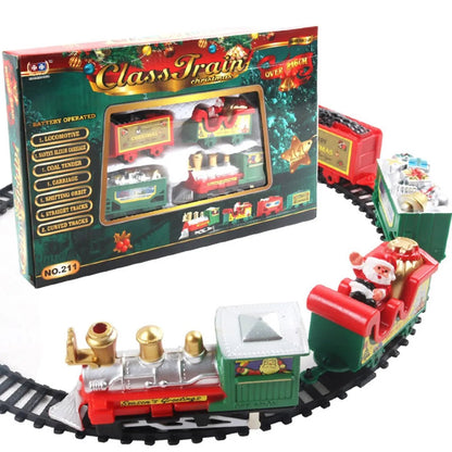 FESTIVELOCOMO – Electric Christmas Tree Train with Realistic Details and Quick Assembly