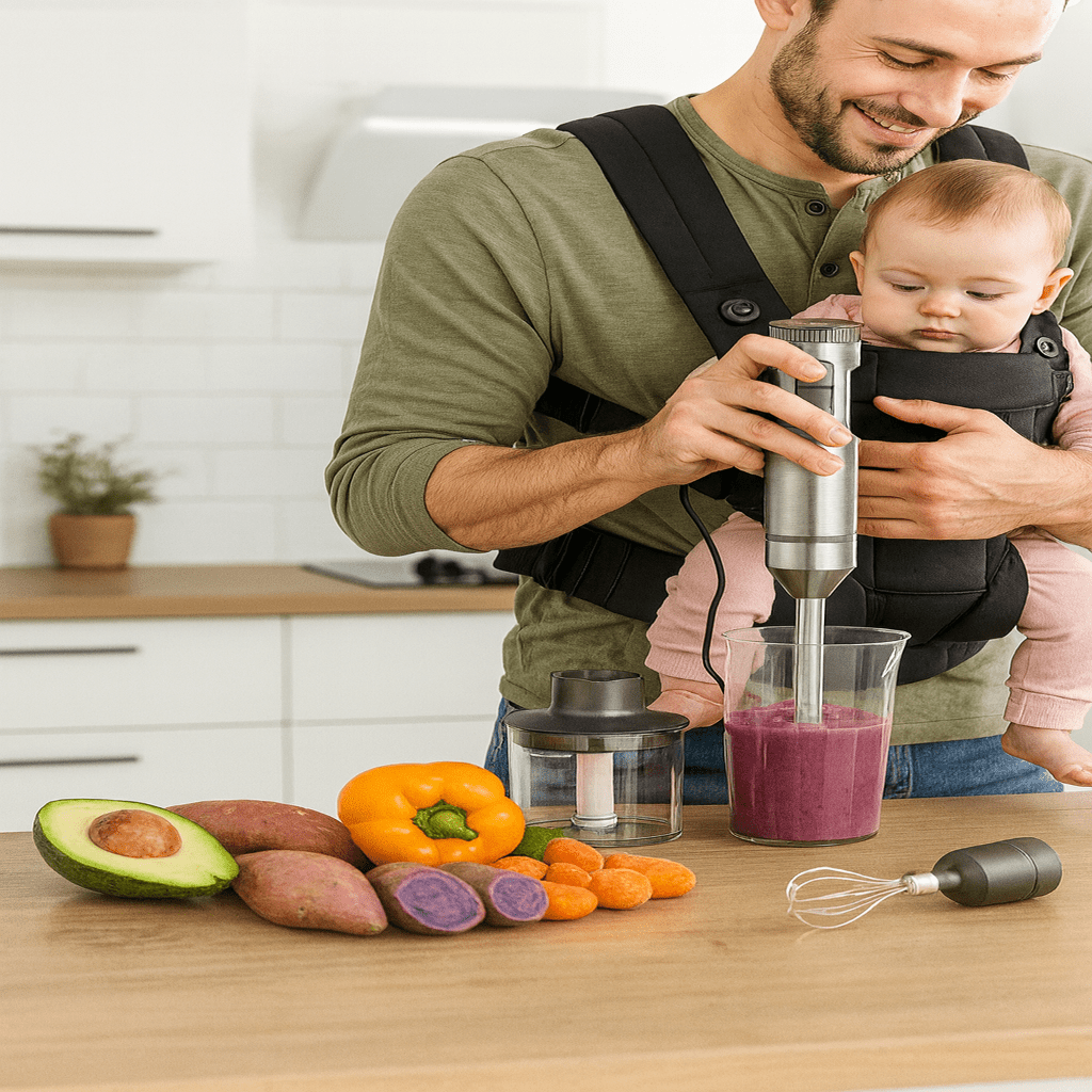 MASTER BLEND – 1000 W 4-in-1 Hand Blender for Effortless Kitchen Performance